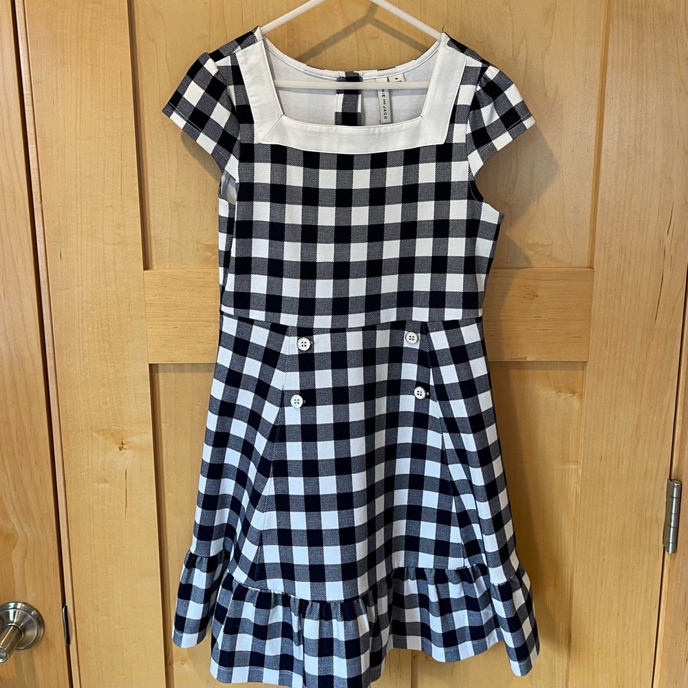 Janie & Jack size 10 checkered dress